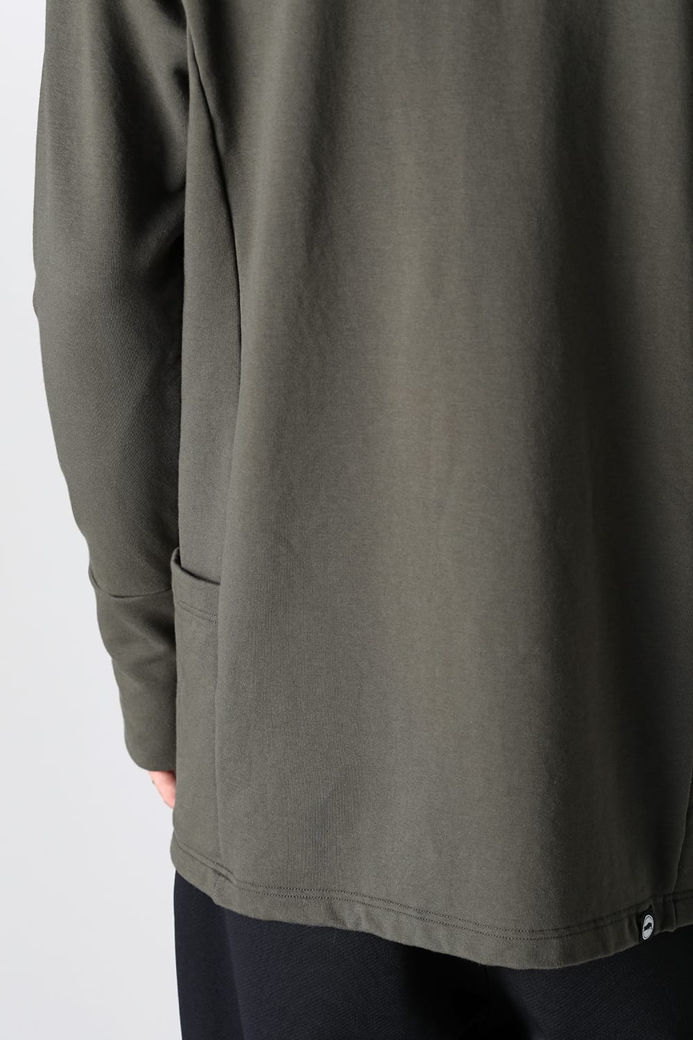 Henry Zip Up Jersey Khaki