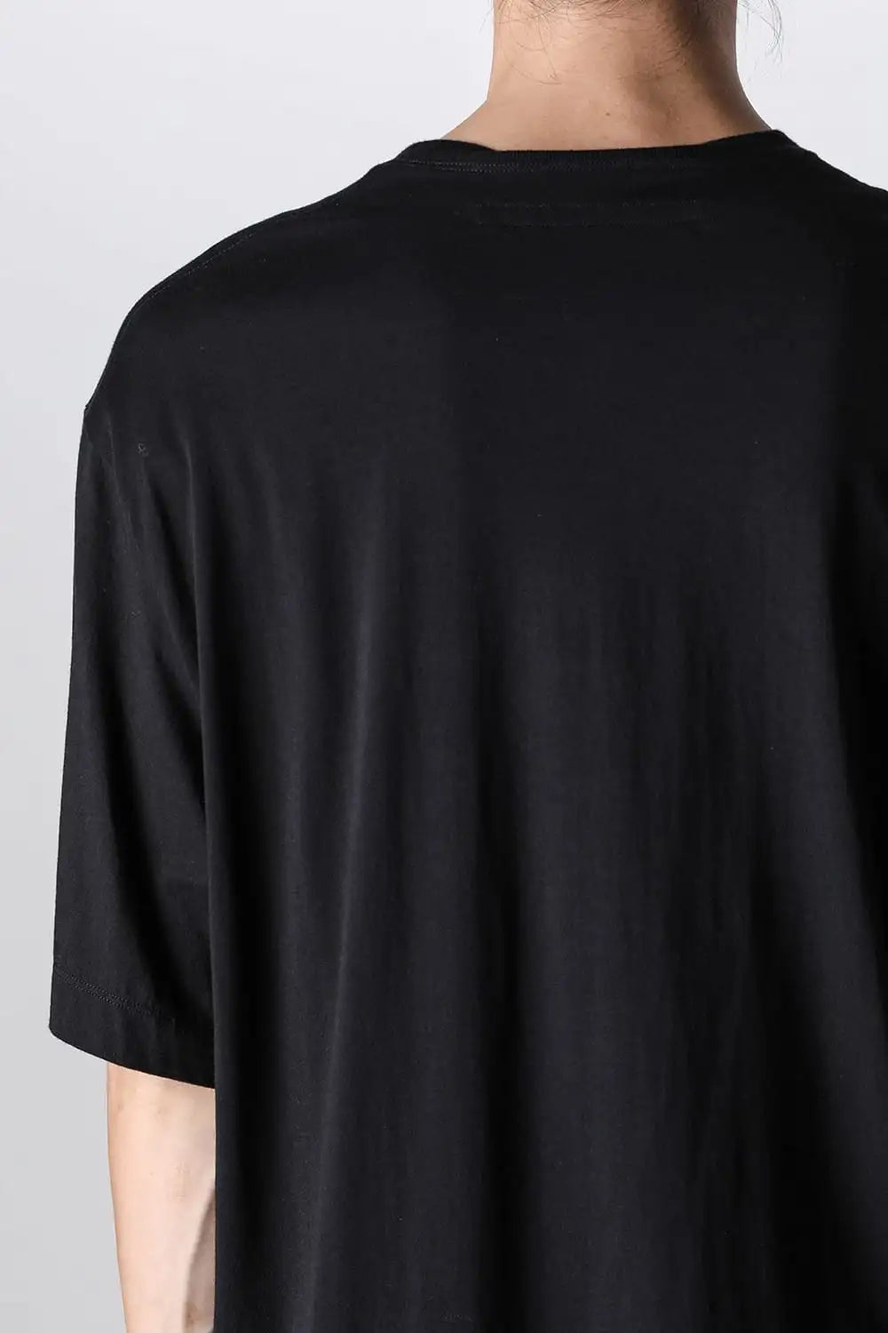 Cotton/Modal Jersey Regular T-shirt Black