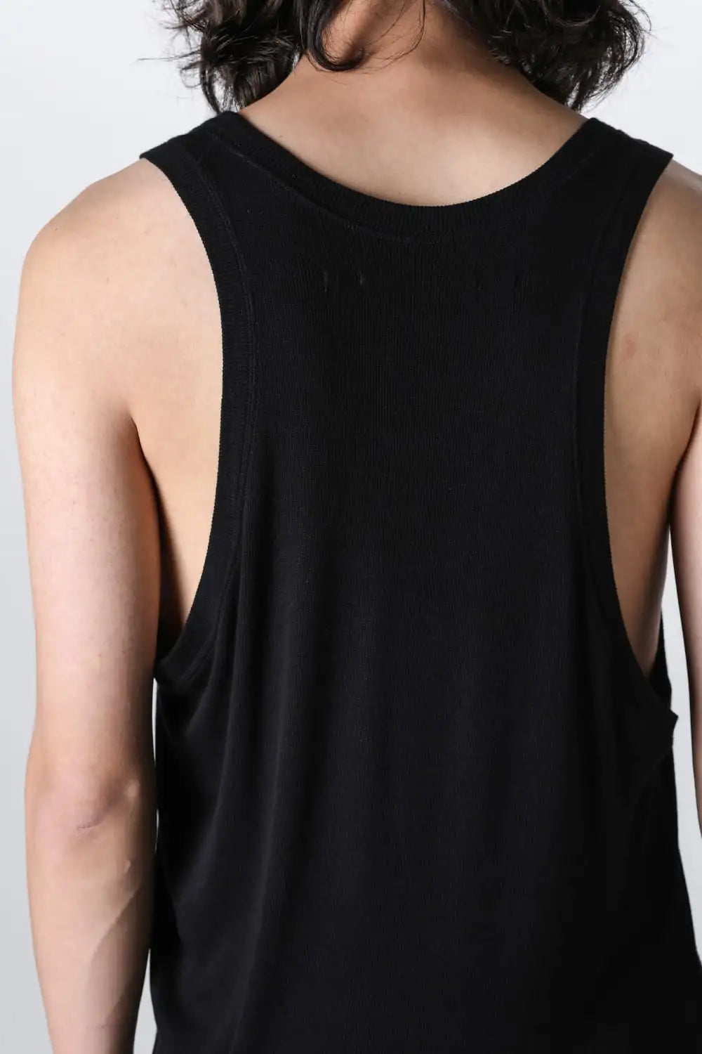 Rayon Stretch Rib Tank Top