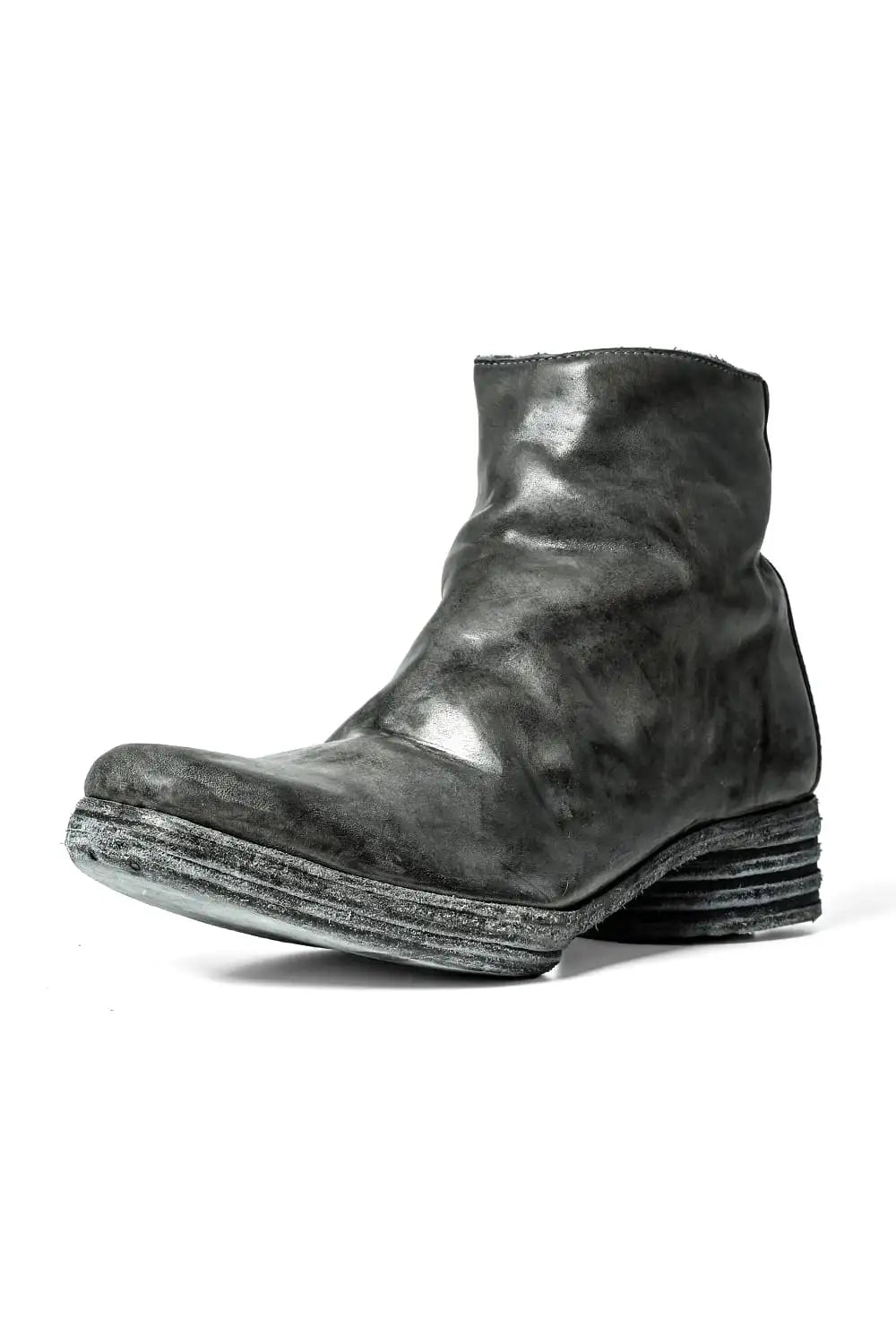 incarnation × DEVOA Boots Horse leather garment dyed Fade Gray