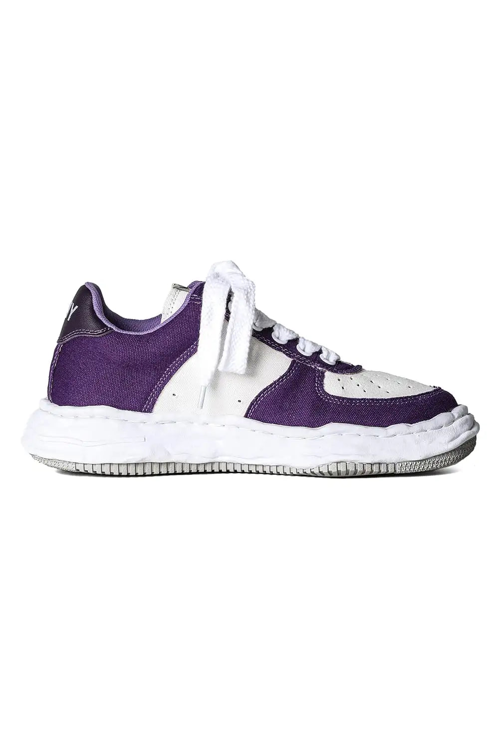 ウェイン オリジナルソール キャンバス ローカット スニーカー Purple/White