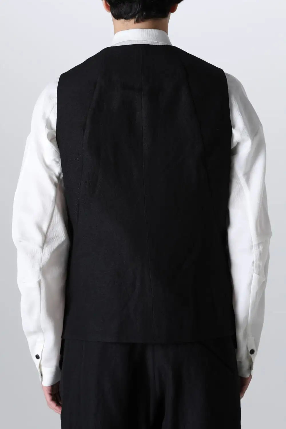 Vest wool / linen