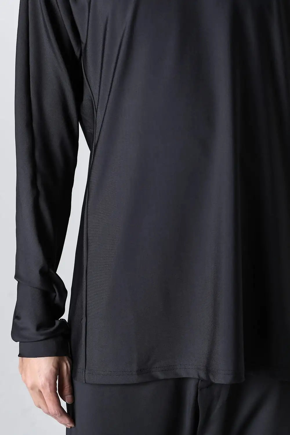 ロングスリーブ ハイブリット ヤーン ジャージー