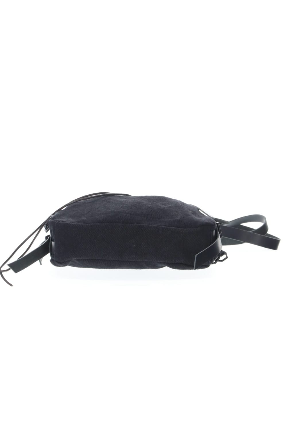 Jute x Cotton Military Twill Small Shoulder Bag Wine