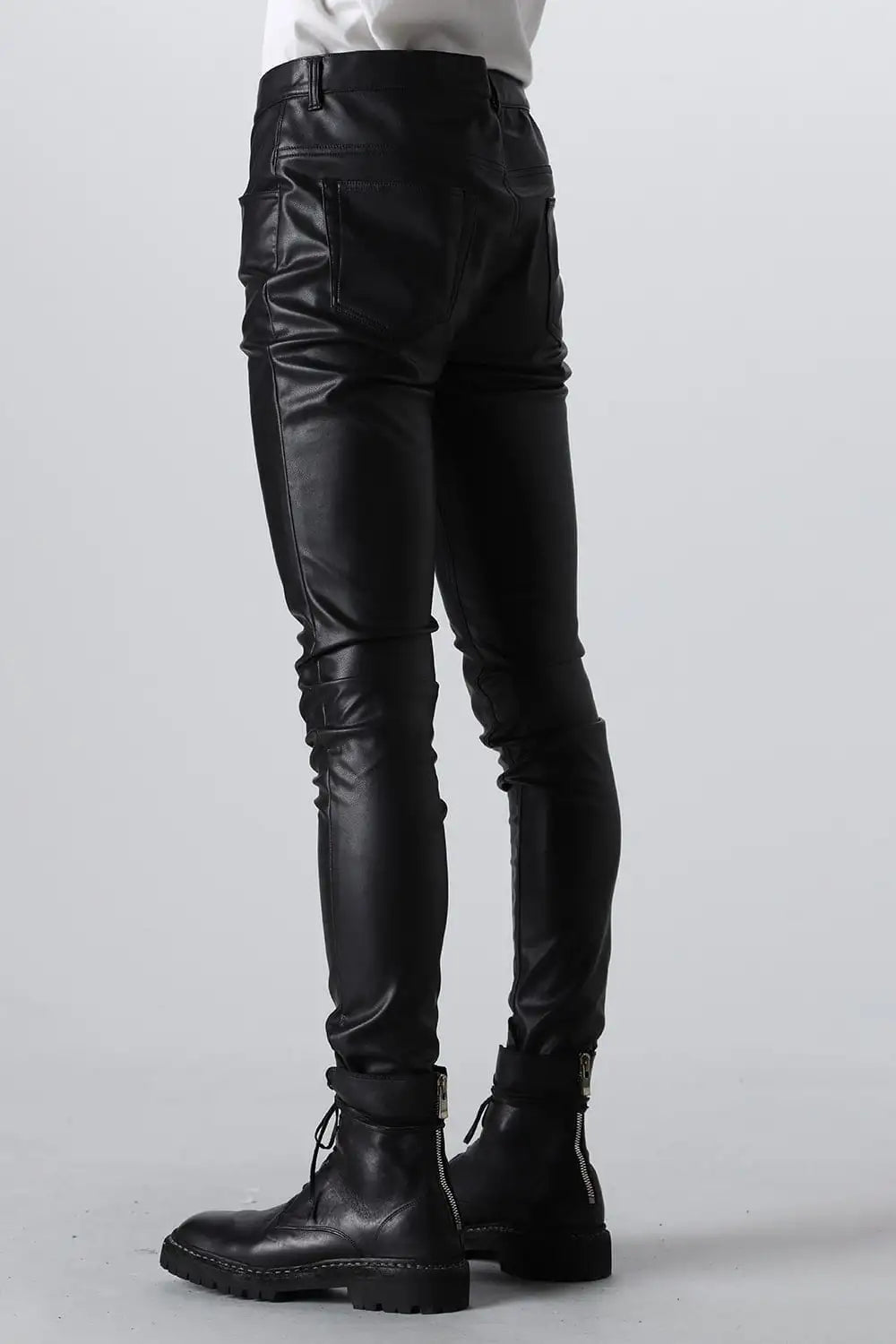 Washable Vegan Leather Leggings Pants