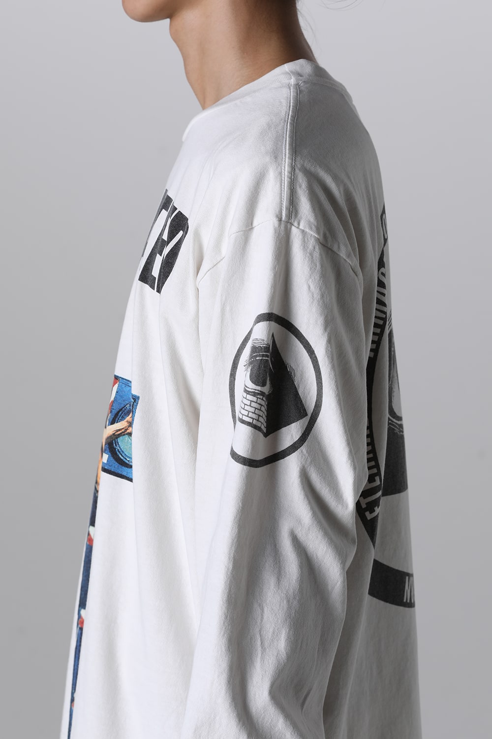 KOSUKE KAWAMURA × ©SAINT M×××××× COMPLICATED Long sleeve T-shirt