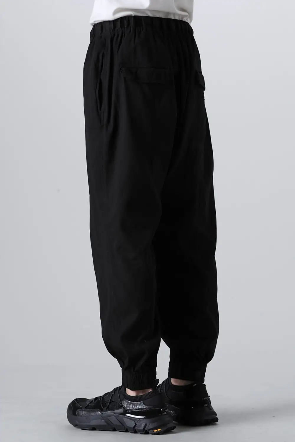 Cotton Elastic Cuffed Pants