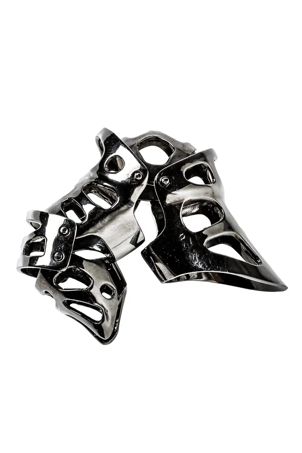 fangophilia × JULIUS Full Finger Ring Black