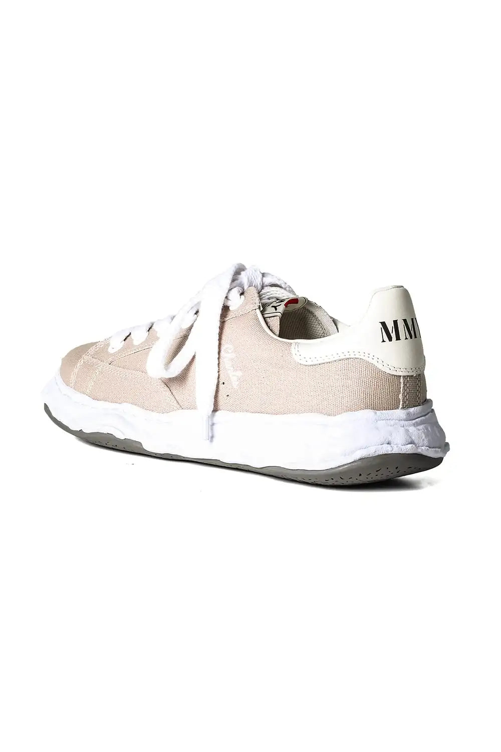 CHARLES Original sole canvas Low-cut sneakers Beige