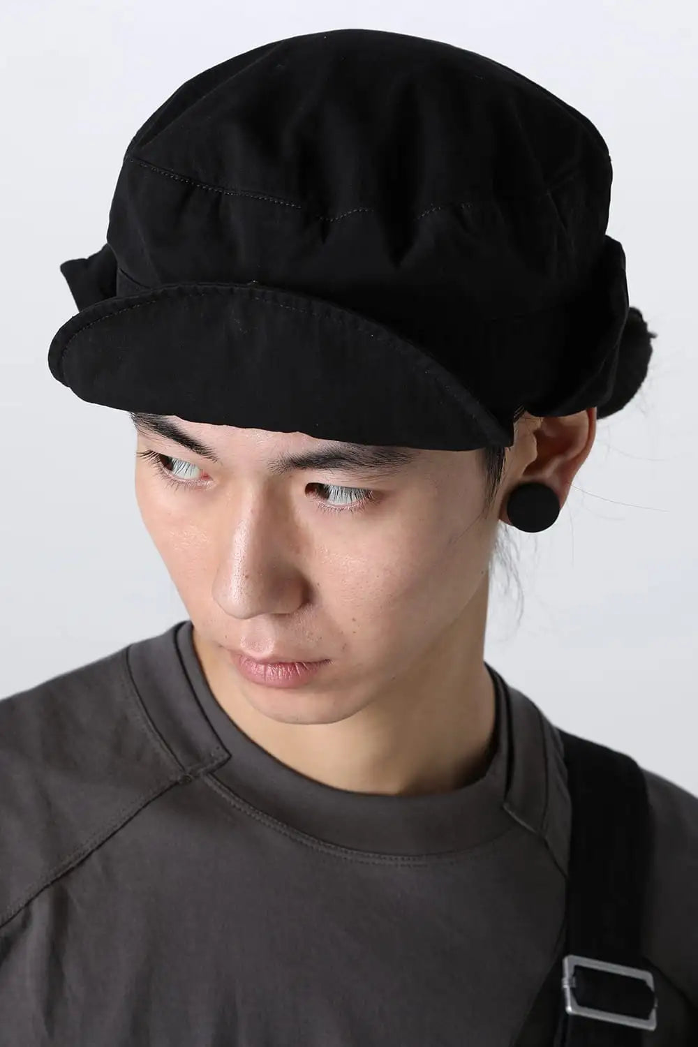 Dry Cotton Overdye Cap  Black