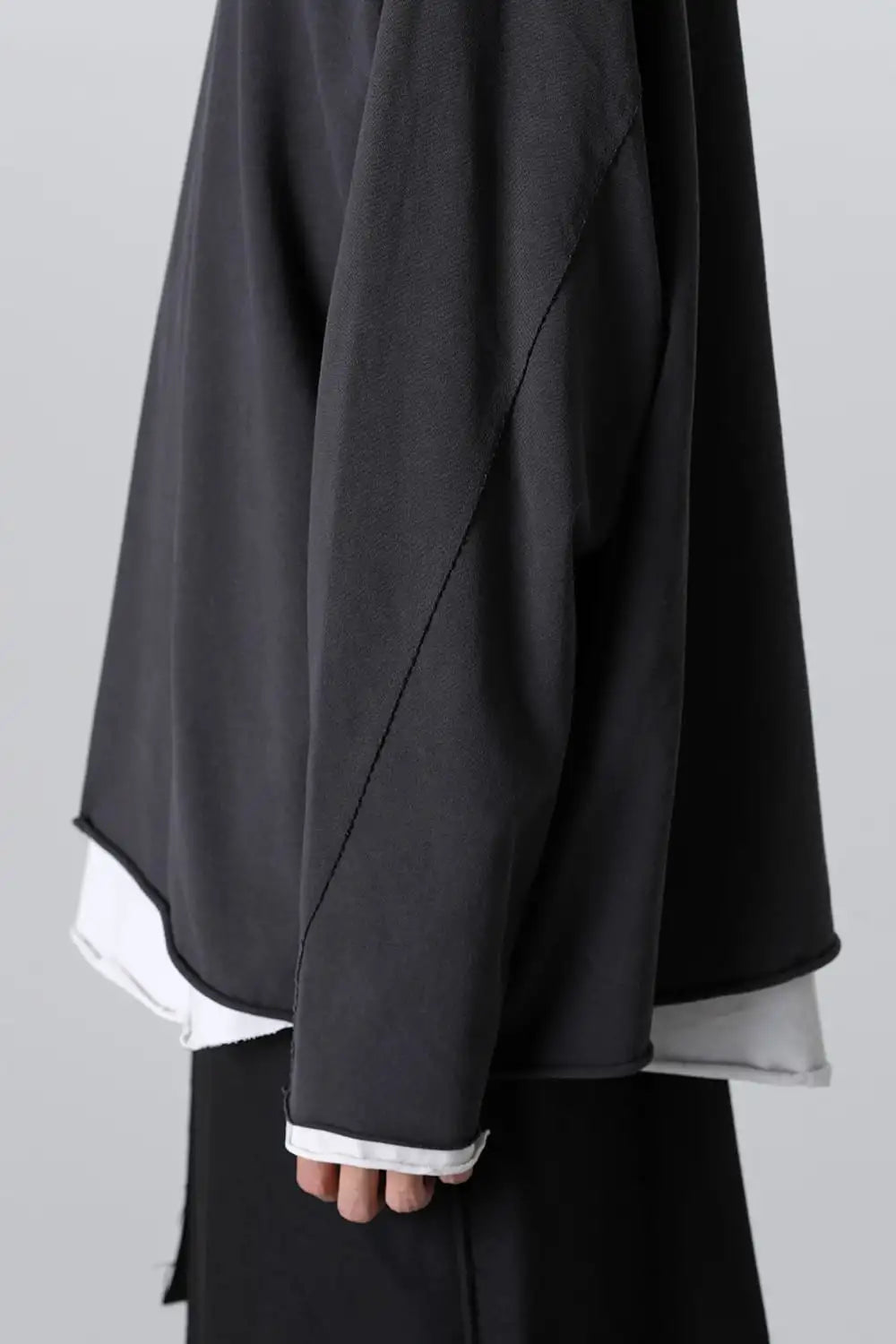 Layered Cutsew Deluxe Over D.Gray / L.Gray