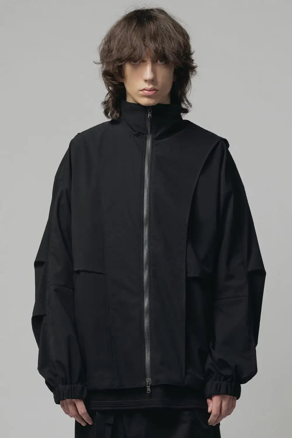 Water-Repellent Hooded Jacket