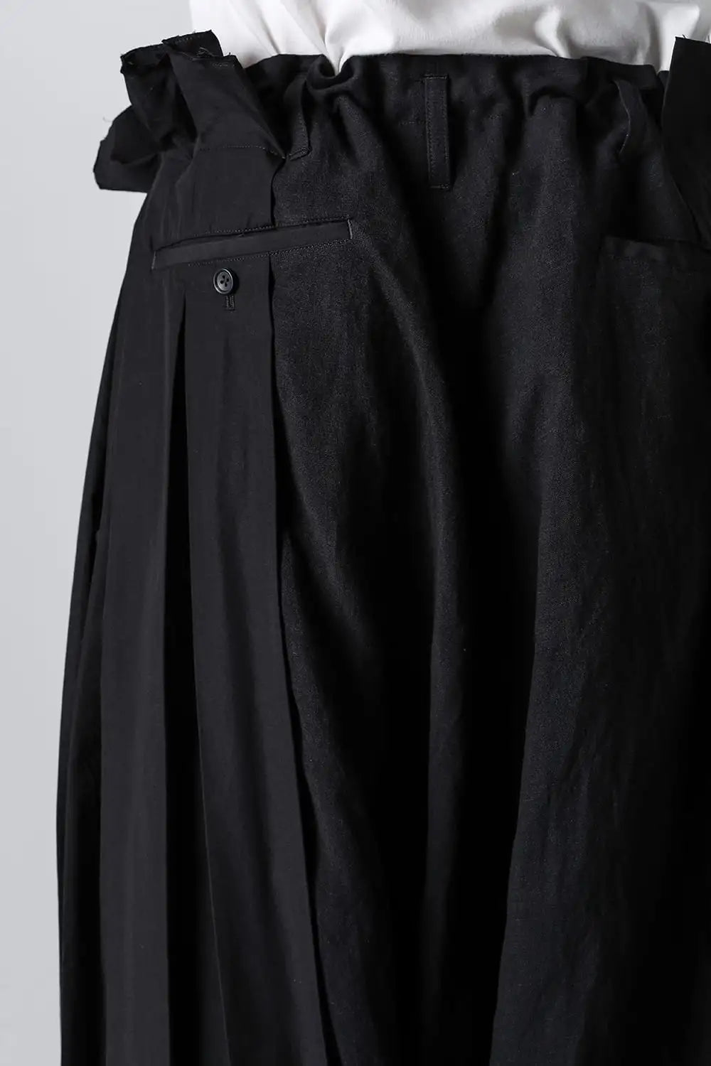 サルエル プリーツパンツ