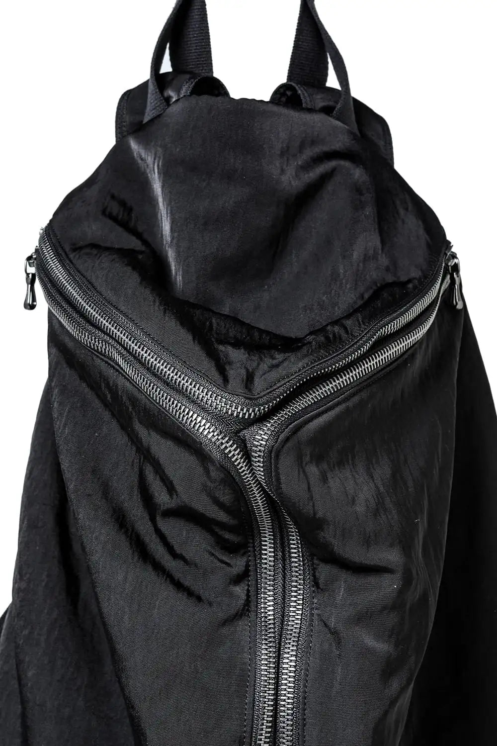 Nylon Twill Back Pack Black