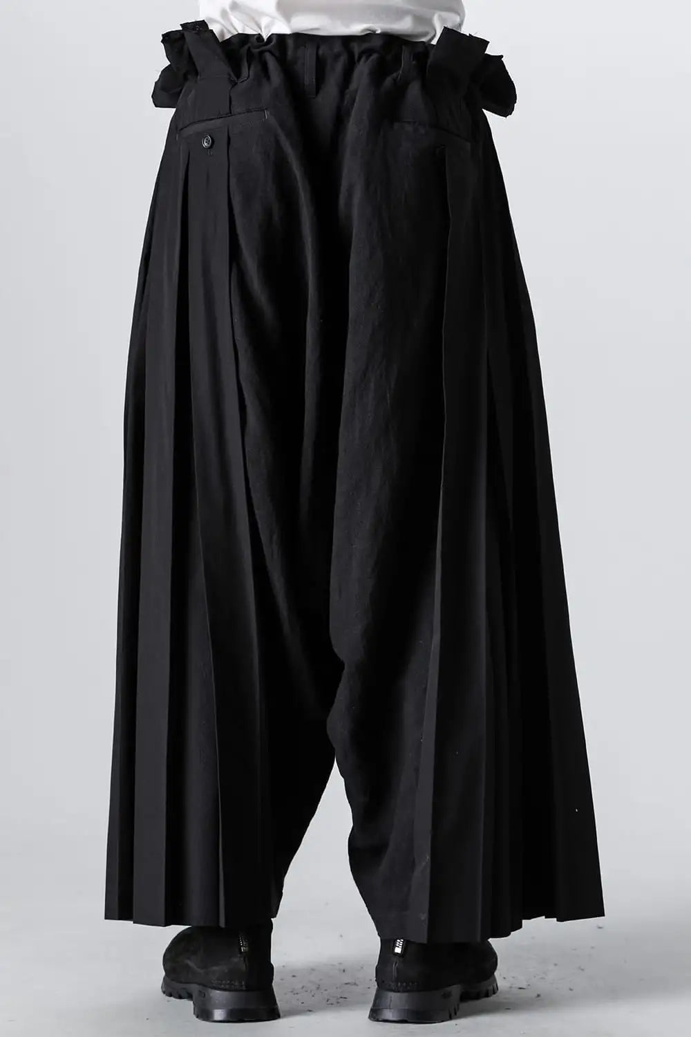 サルエル プリーツパンツ