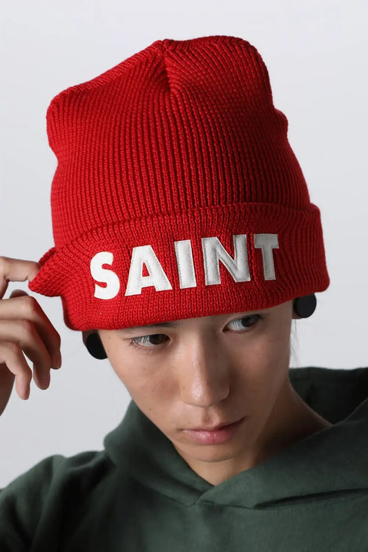 SAINT Knit Cap Red