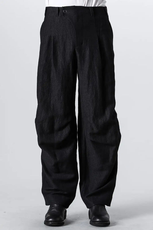 Baggy pants wool / linen