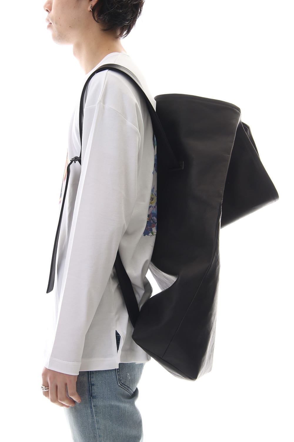 LEATHER 2WAY TOTE BAG