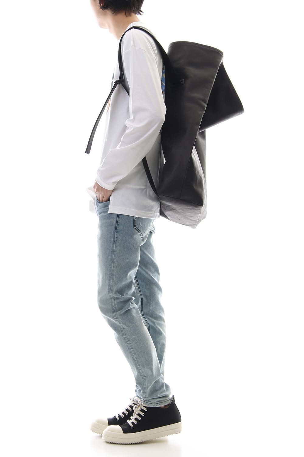 LEATHER 2WAY TOTE BAG