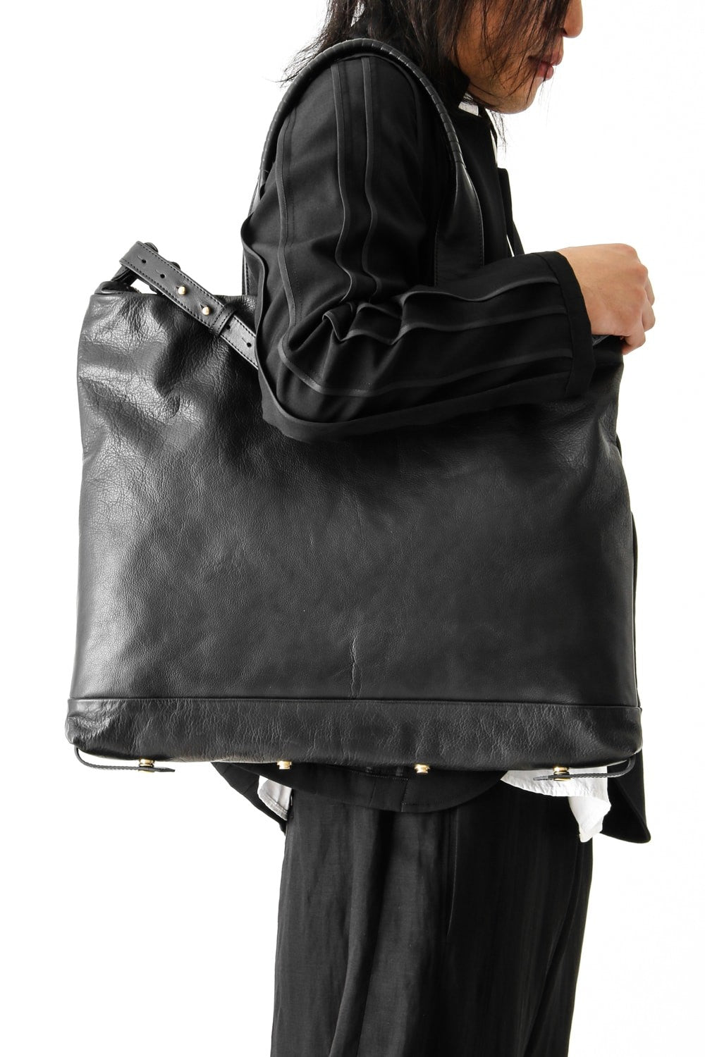 flat tote - oil shrink - cornelian taurus