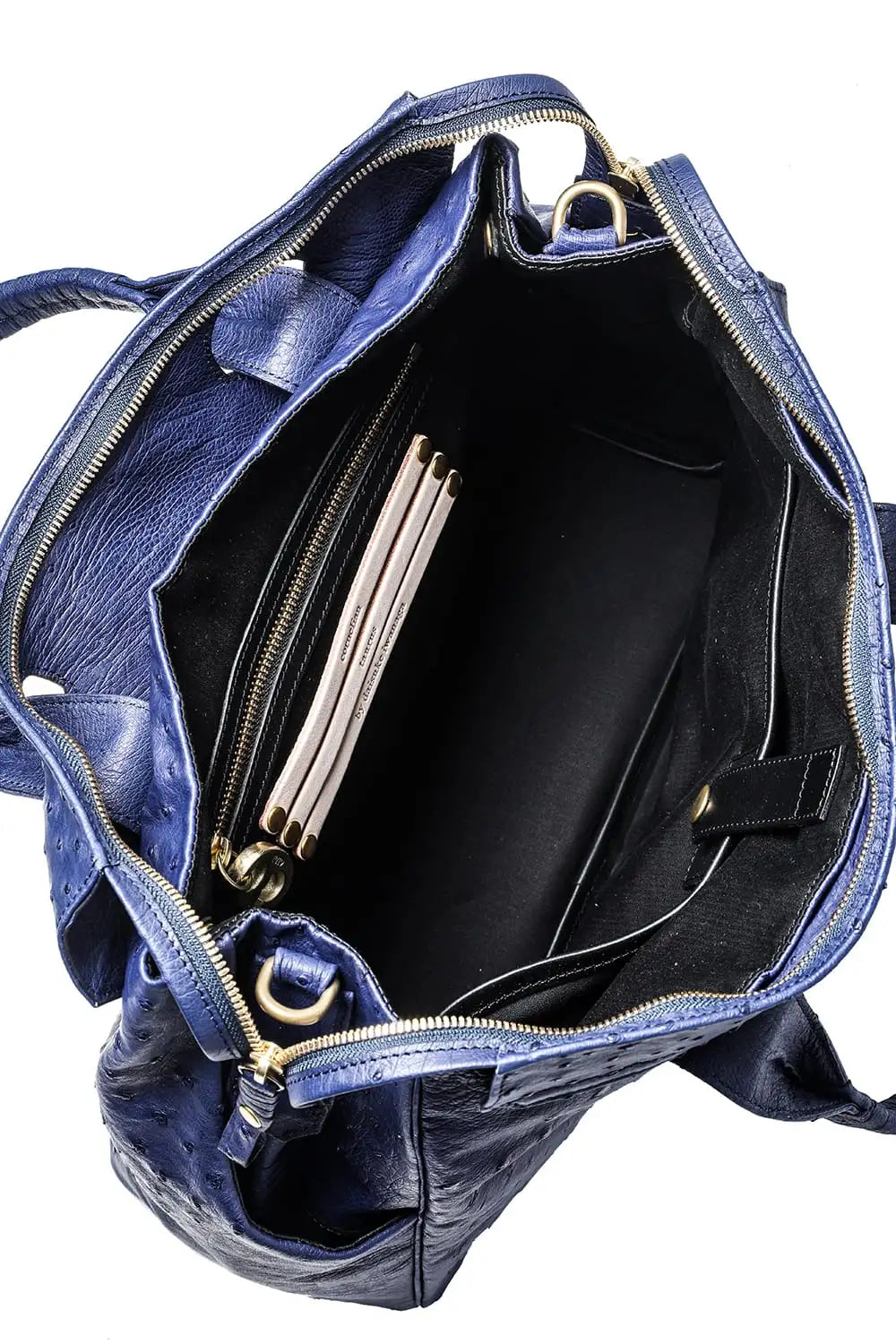 key hole BOSTON Ostrch Blue