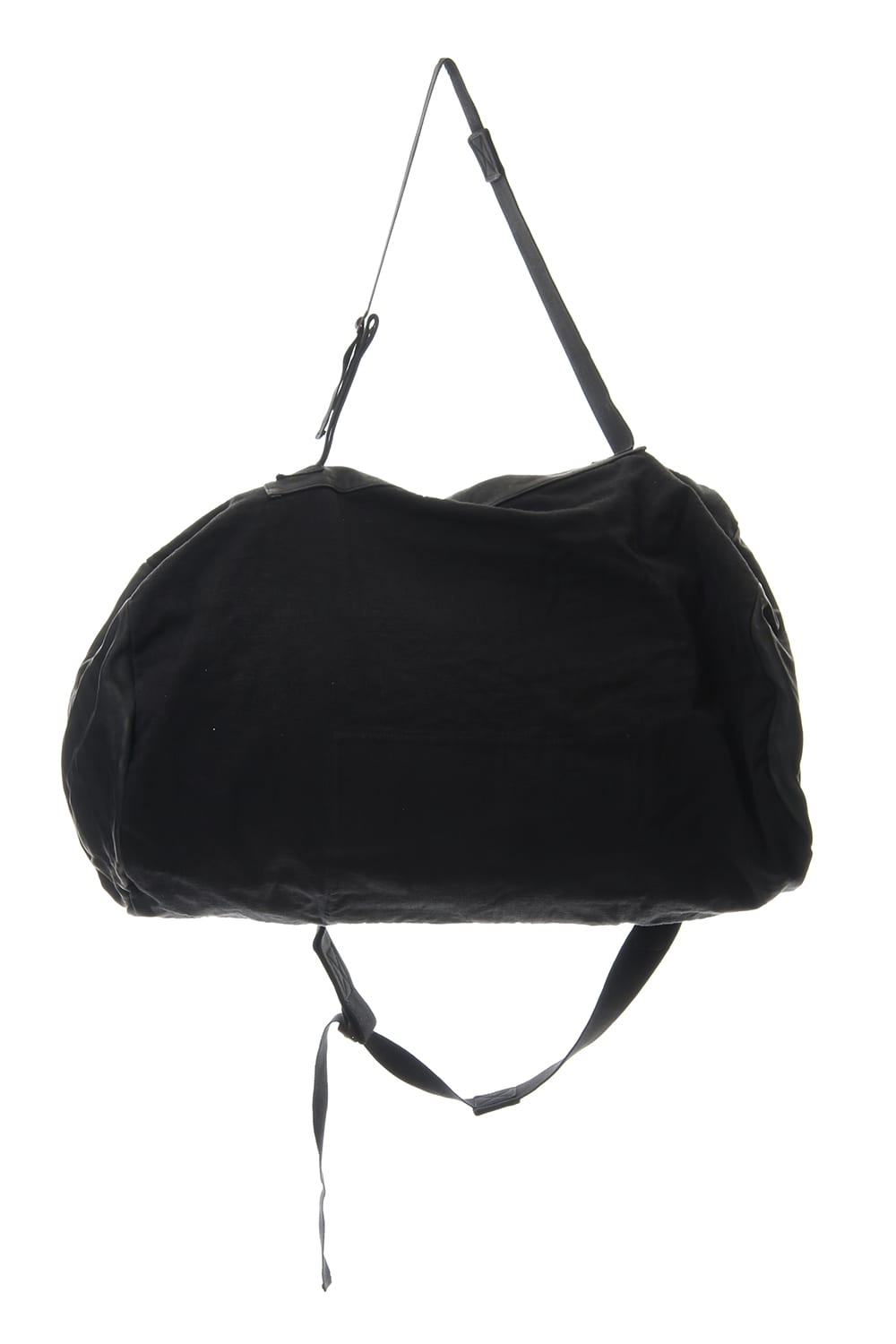 INFANTERY-BAG2 - VEG TAN HORSE SKIN - Black