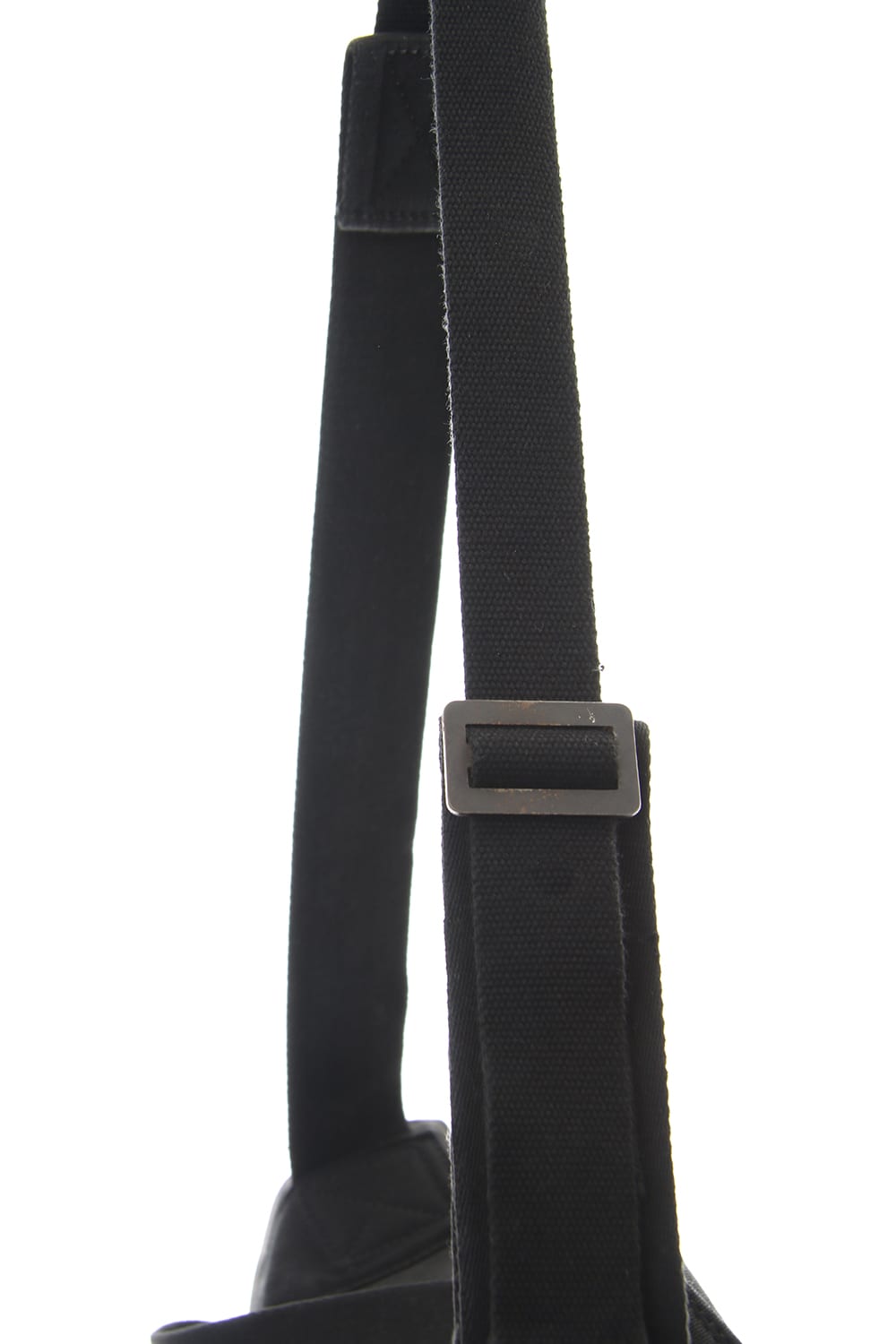 INFANTERY-BAG2 - VEG TAN HORSE SKIN - Black