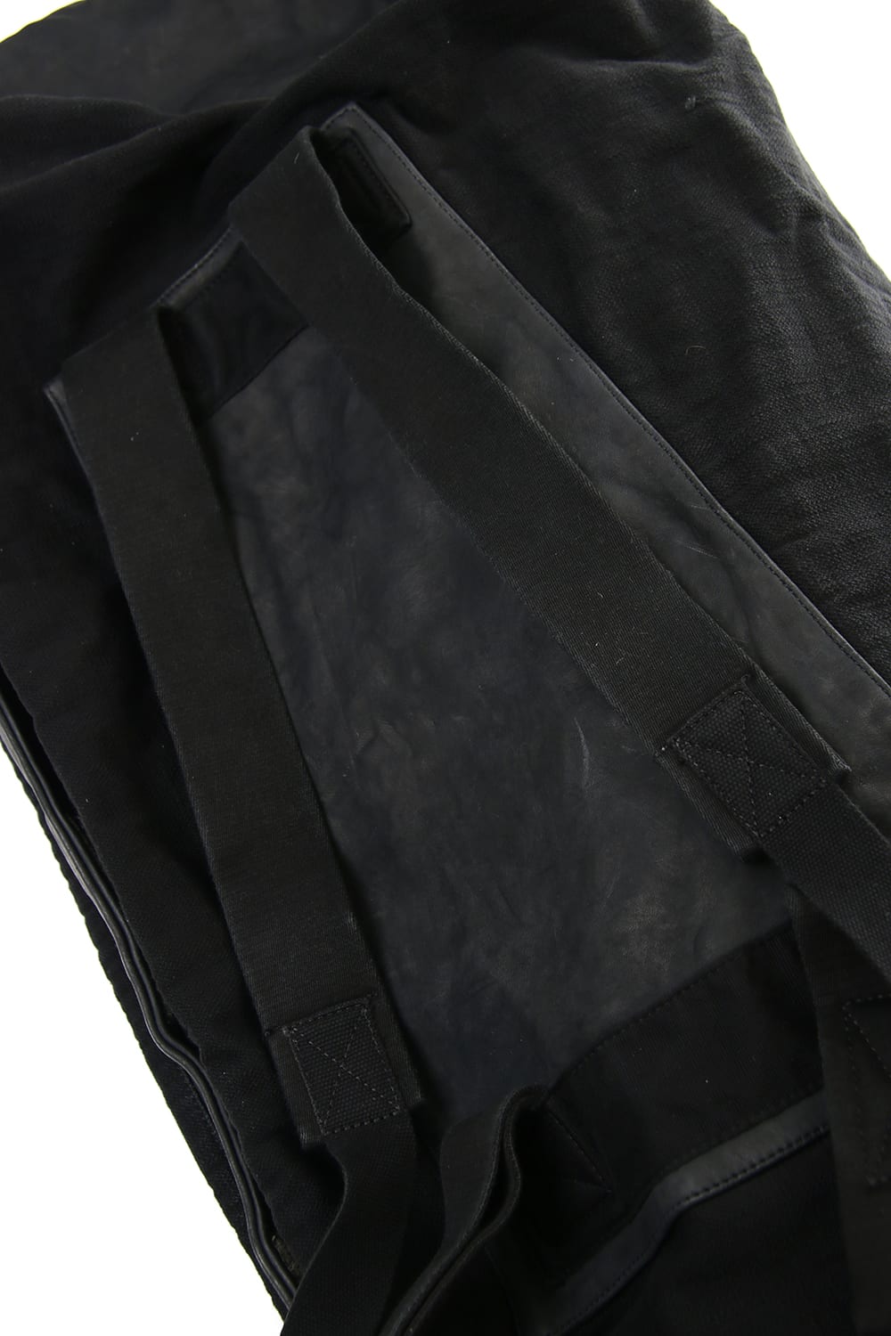 INFANTERY-BAG2 - VEG TAN HORSE SKIN - Black