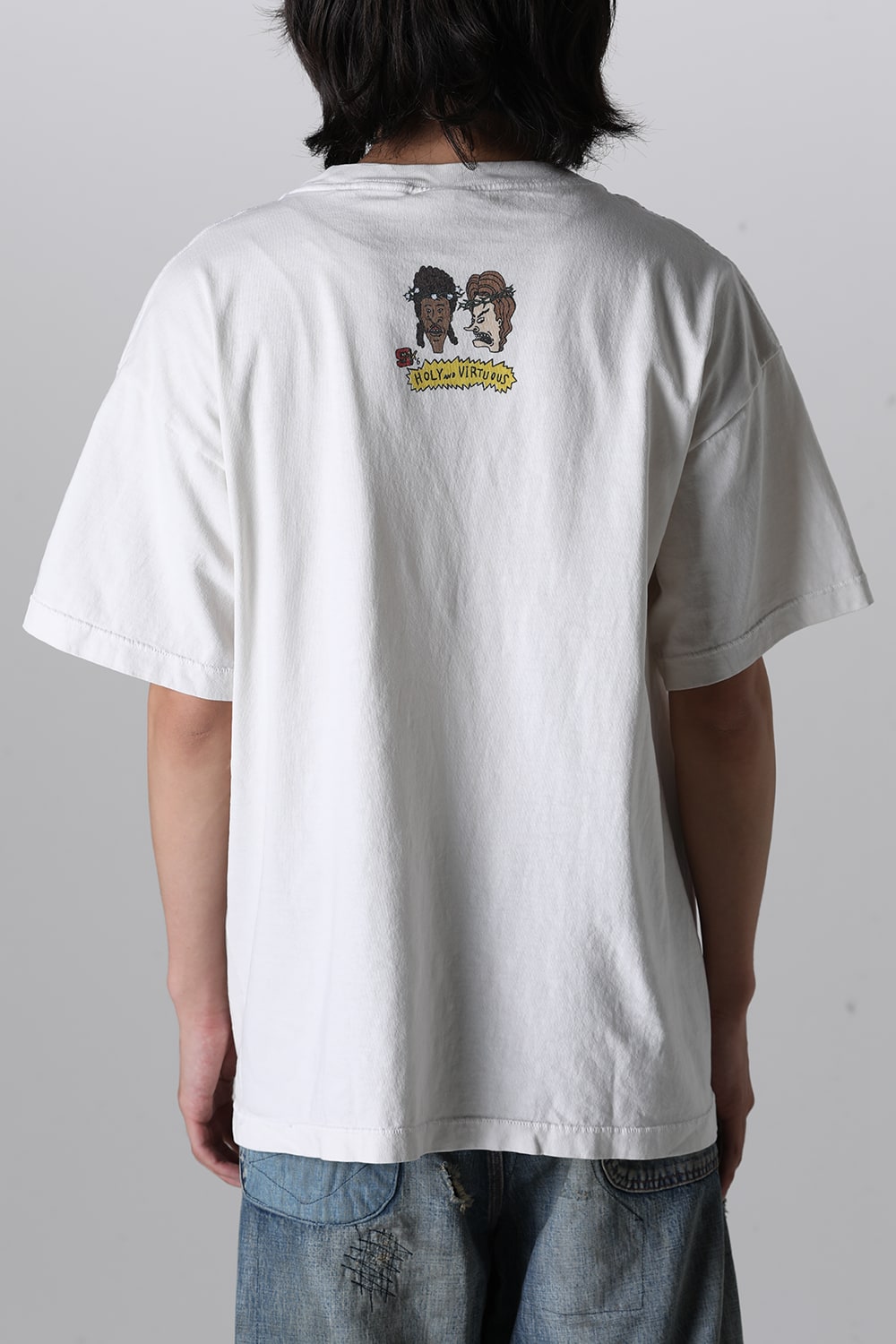 DENIM TEARS × ©SAINT M×××××× HLY&VIRTS Short sleeve T-shirt