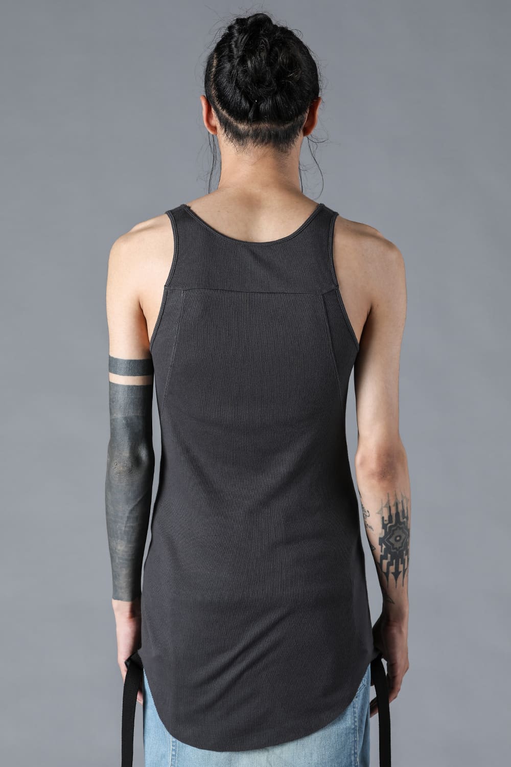 Cotton x Rayon Ribbed Tank Top