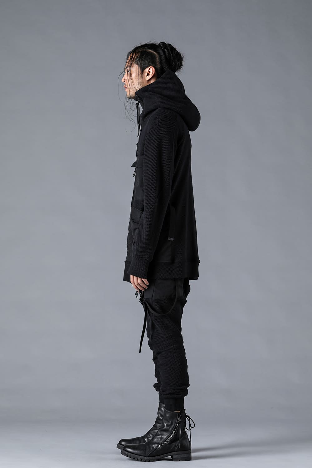 Honeycomb Cotton Tactical Hooded Jacket