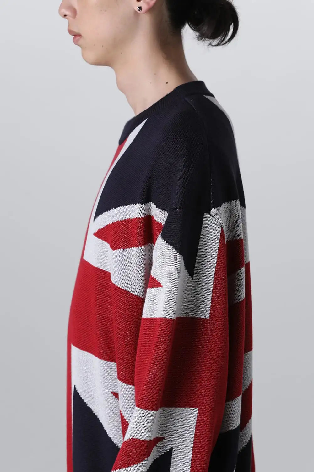 crew neck sweater.(union jack)