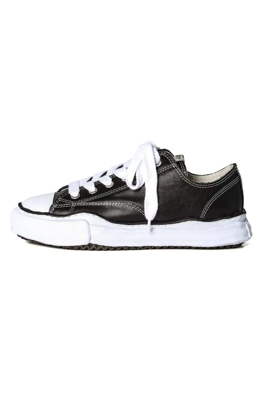PETERSON Leather Low-Cut sneaker Black