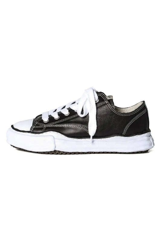 PETERSON Leather Low-Cut sneaker Black