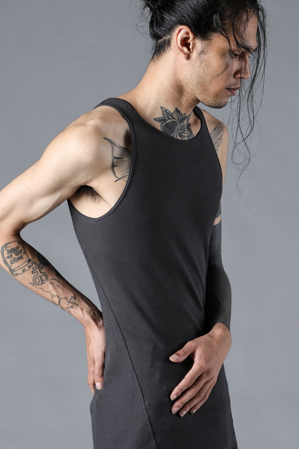 Cotton x Rayon Ribbed Tank Top