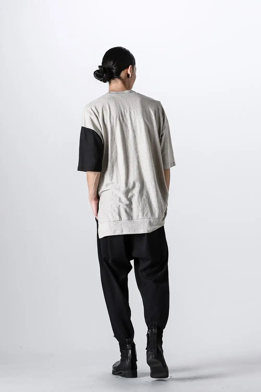 Layered Short Sleeve Reversible T-shirt