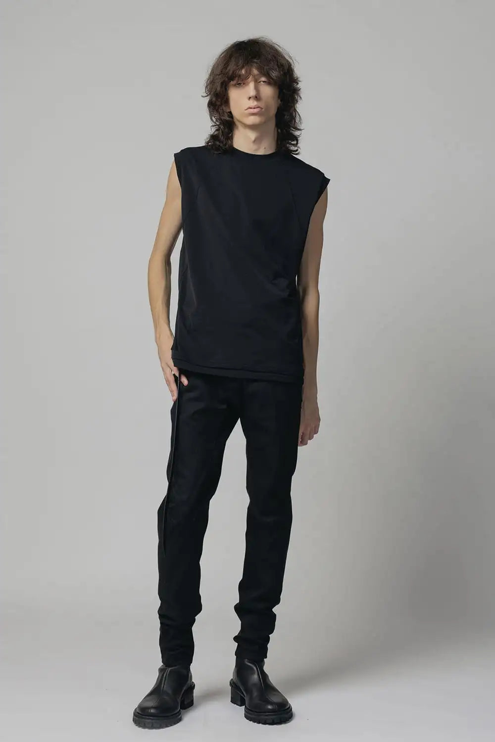 Denim Skinny Pants Black