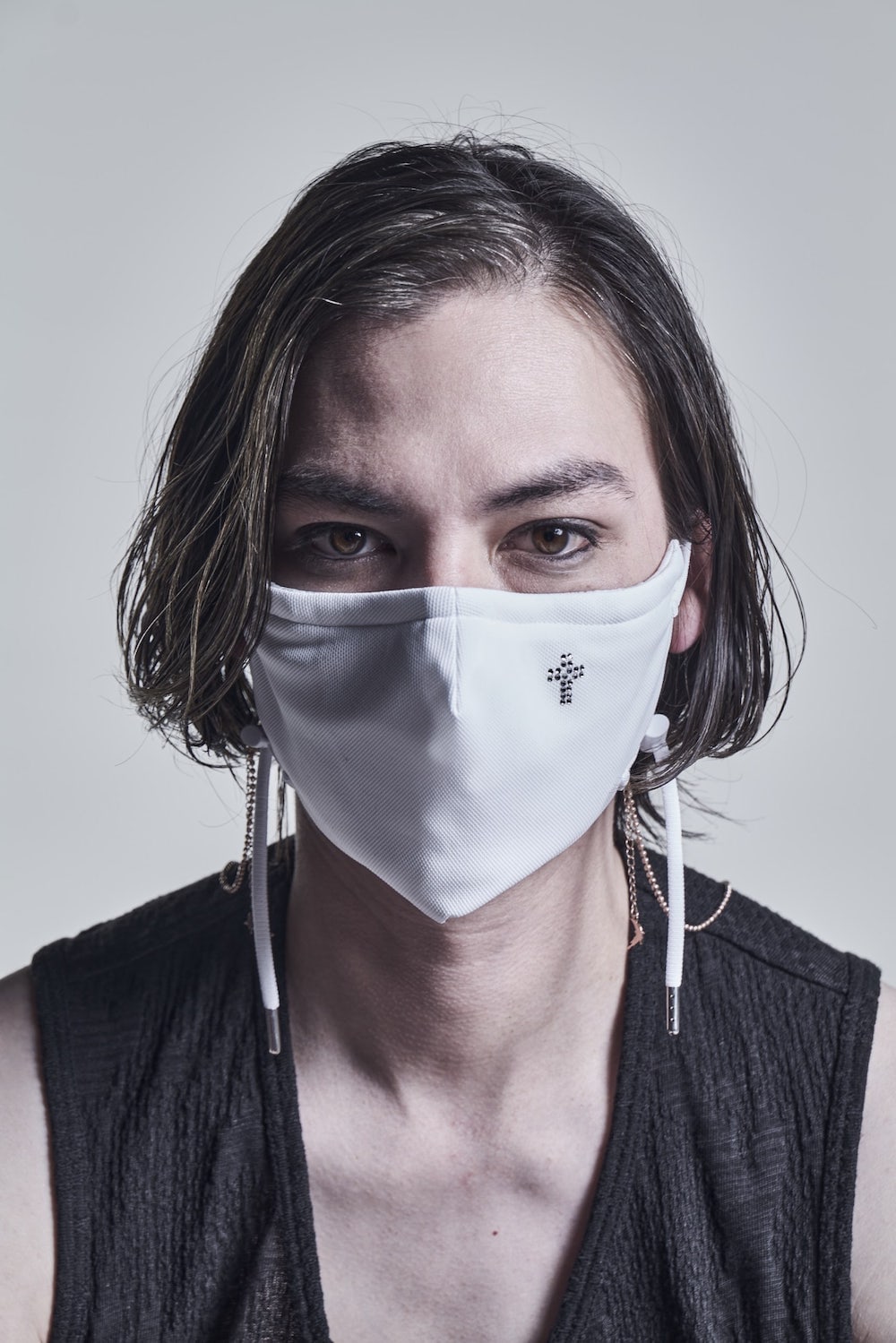 Cross SWR Face Cover White