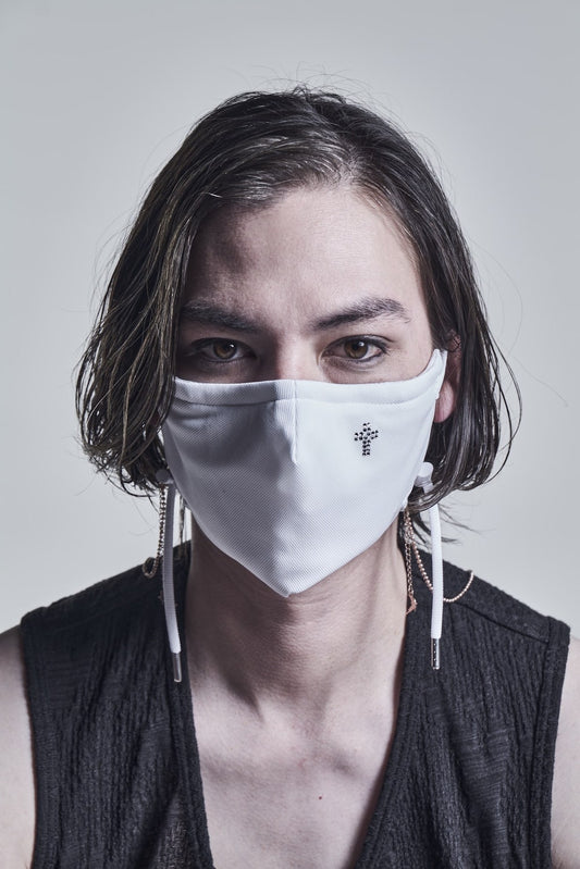 Cross SWR Face Cover White