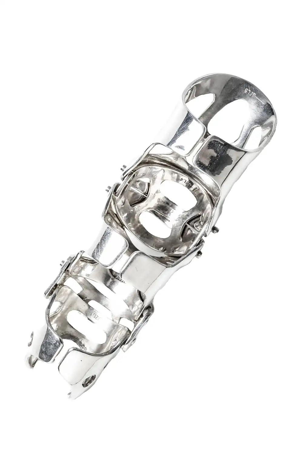 fangophilia × JULIUS Full Finger Ring Silver