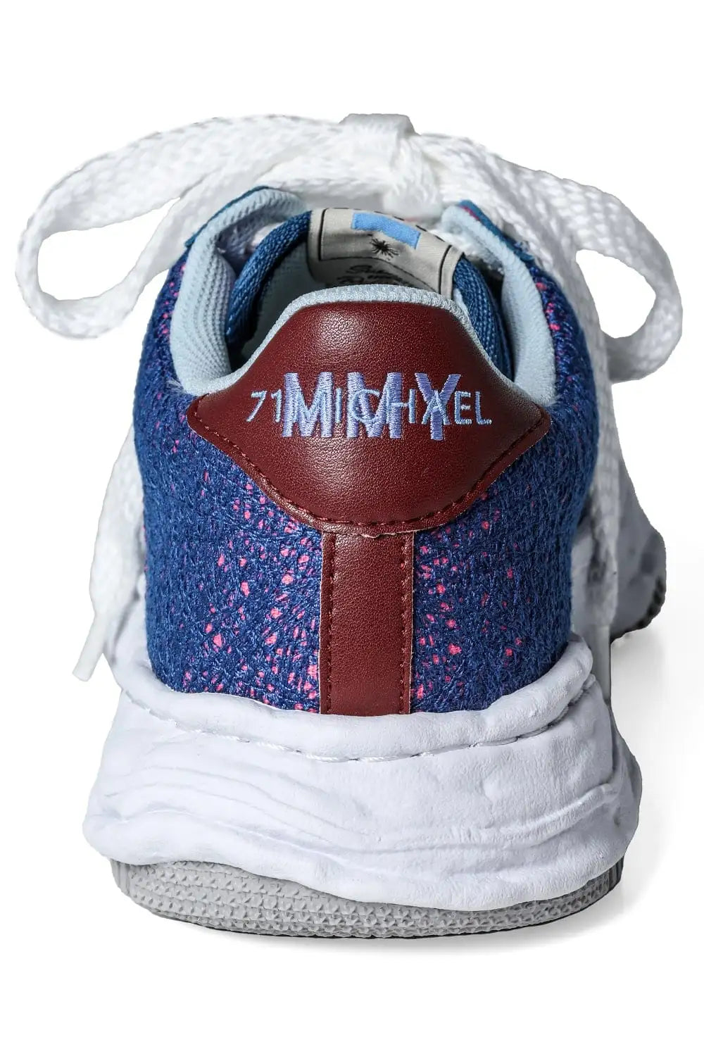 71 MICHAEL×MIHARA YASUHIRO Sneaker  EMBROIDERY WAYNE With BROOCH Blue