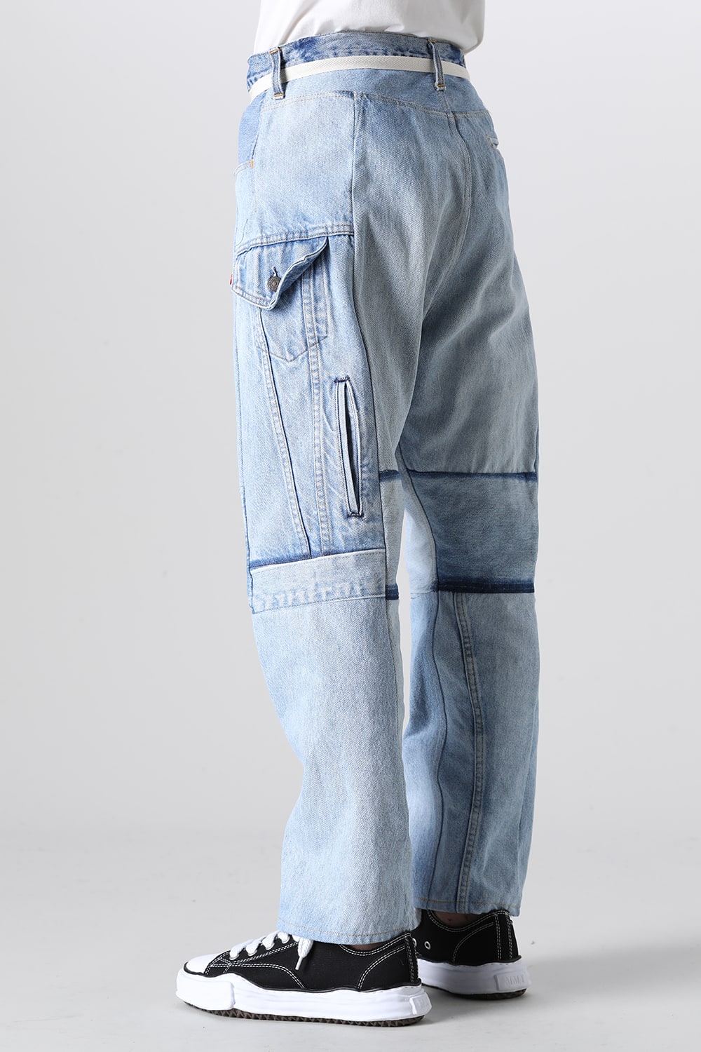 Denim Cargo Pants - M3