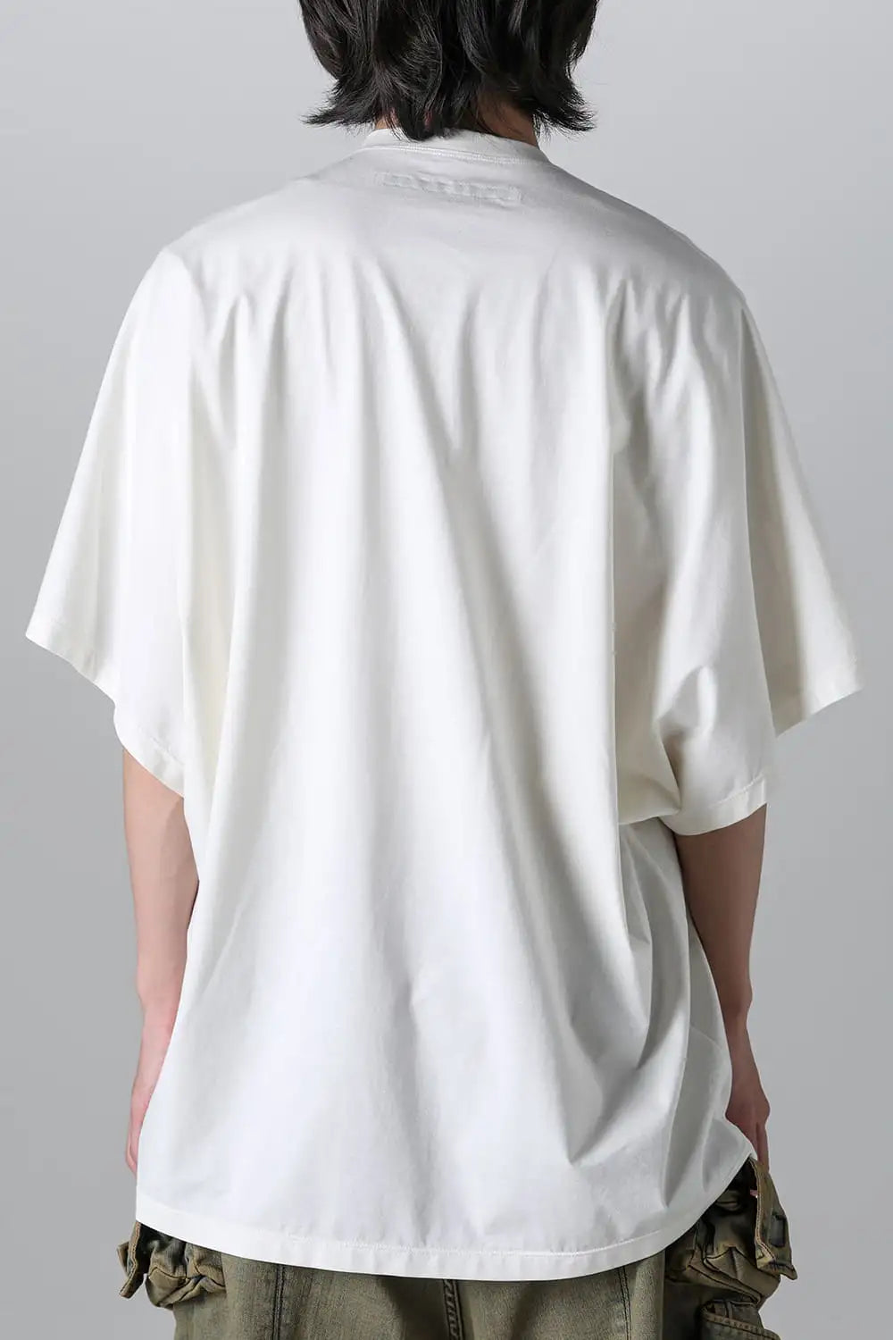 Cotton SZ Jersey Print T-Shirt Off White