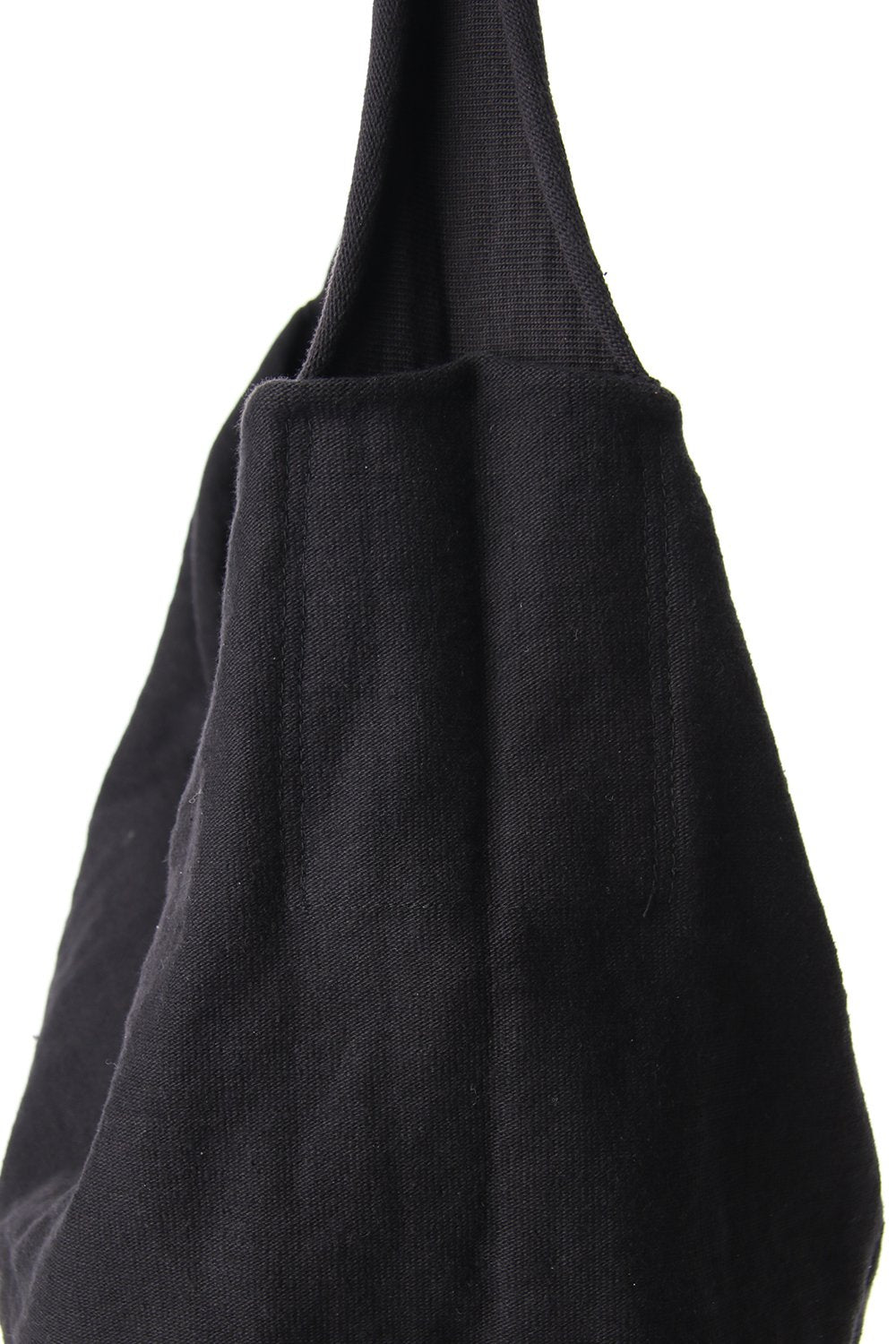 Heavy Jersey Shoulder Bag Black