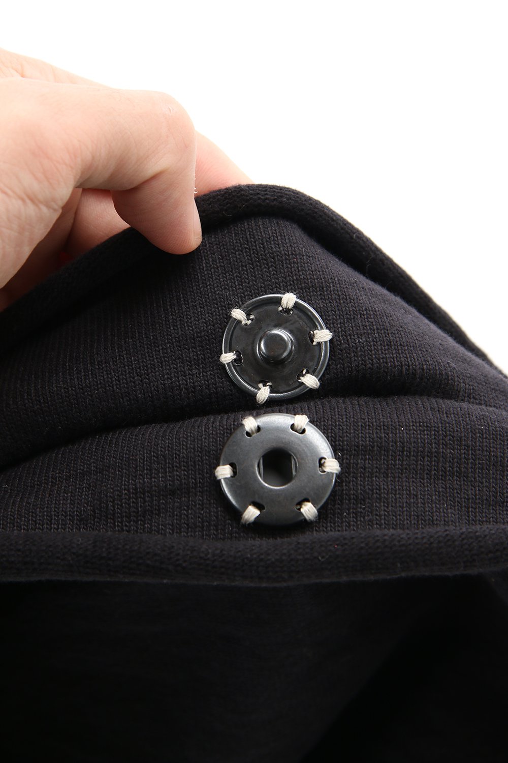 Heavy Jersey Shoulder Bag Black