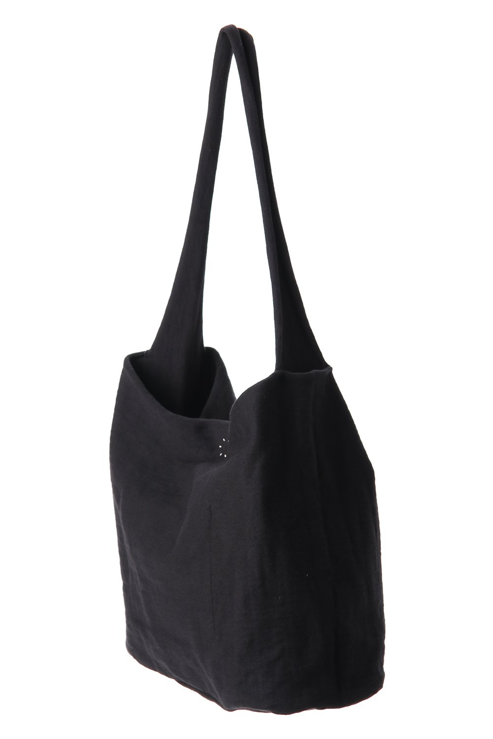 Heavy Jersey Shoulder Bag Black