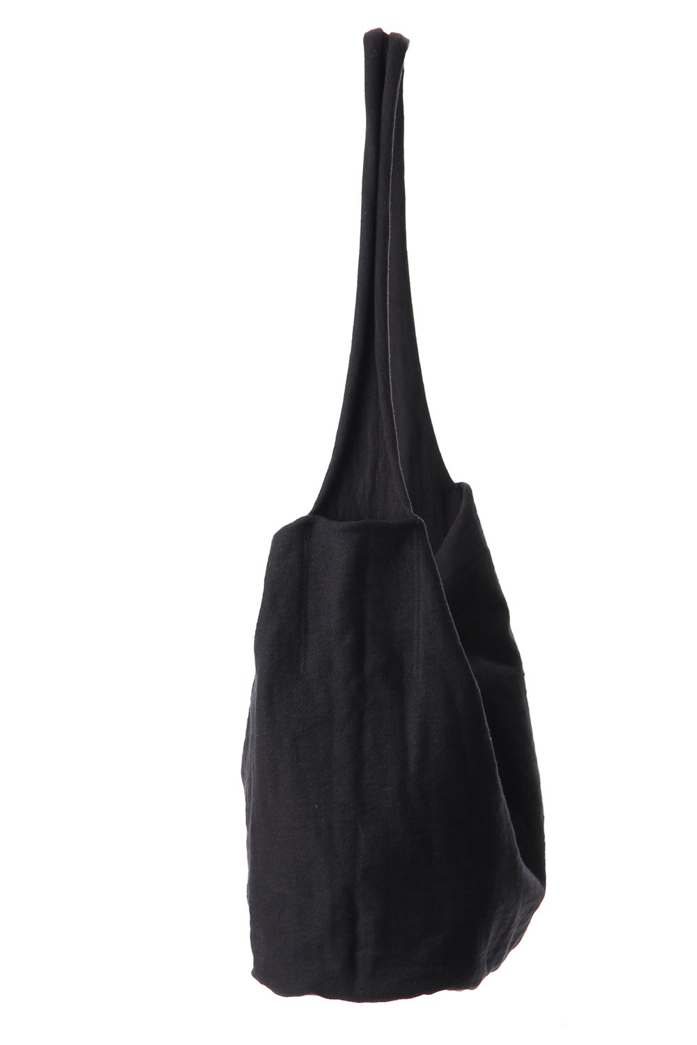 Heavy Jersey Shoulder Bag Black