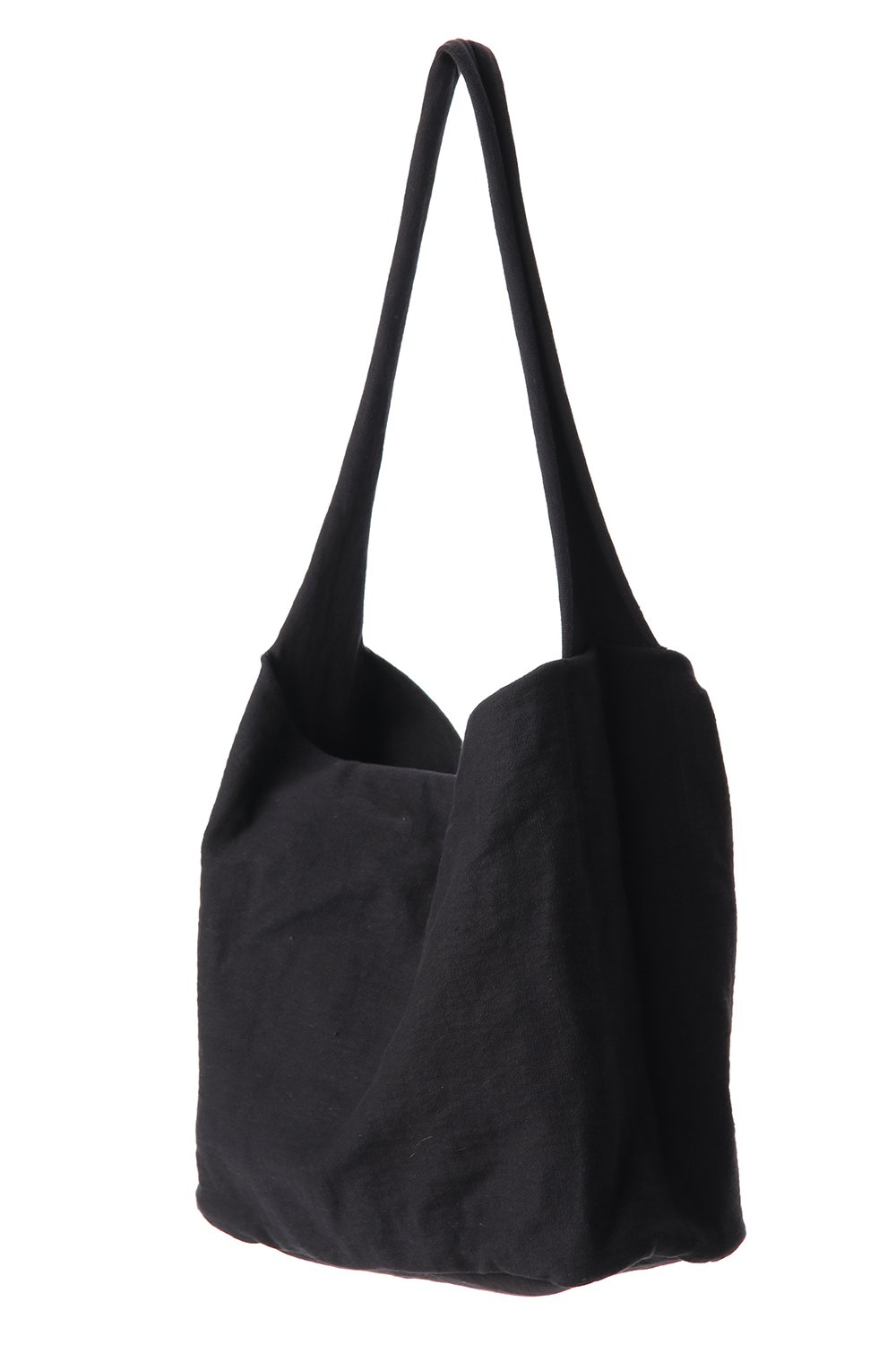 Heavy Jersey Shoulder Bag Black