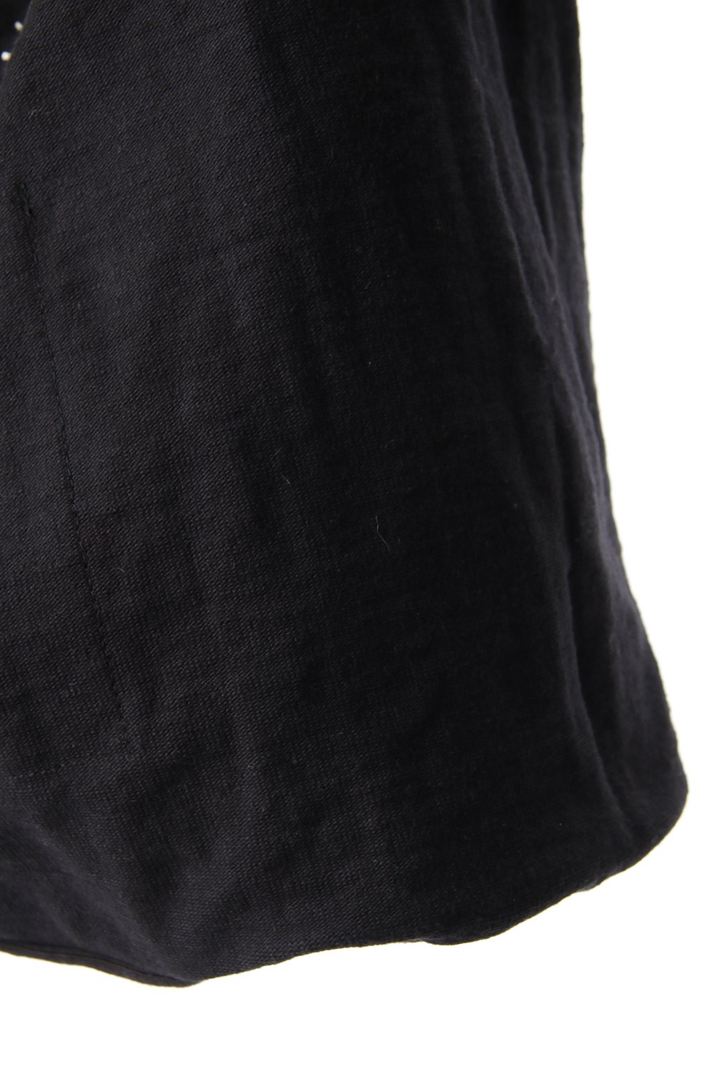 Heavy Jersey Shoulder Bag Black