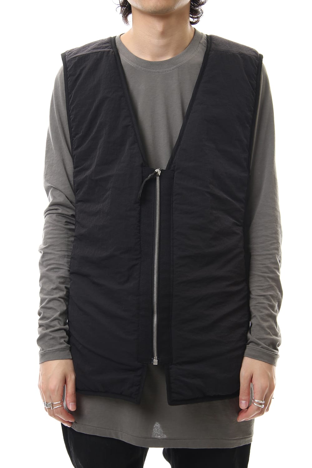 Zipped Vest